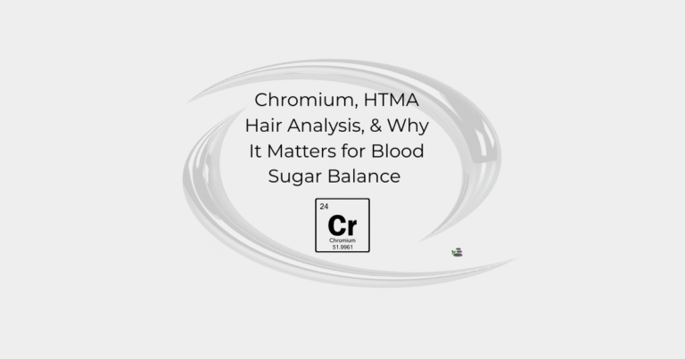 Chromium, blood sugar balance, insulin resistance