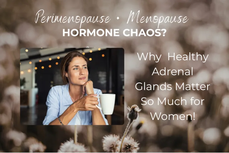 perimenopause menopause adrenals