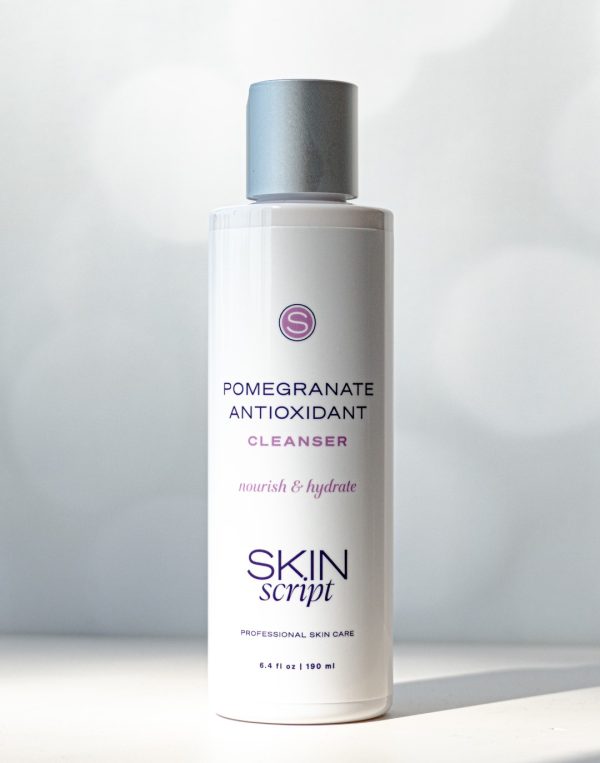 Pomegranate_6.4oz (Large) Pomegranate Antioxidant Cleanser | Skin Script
